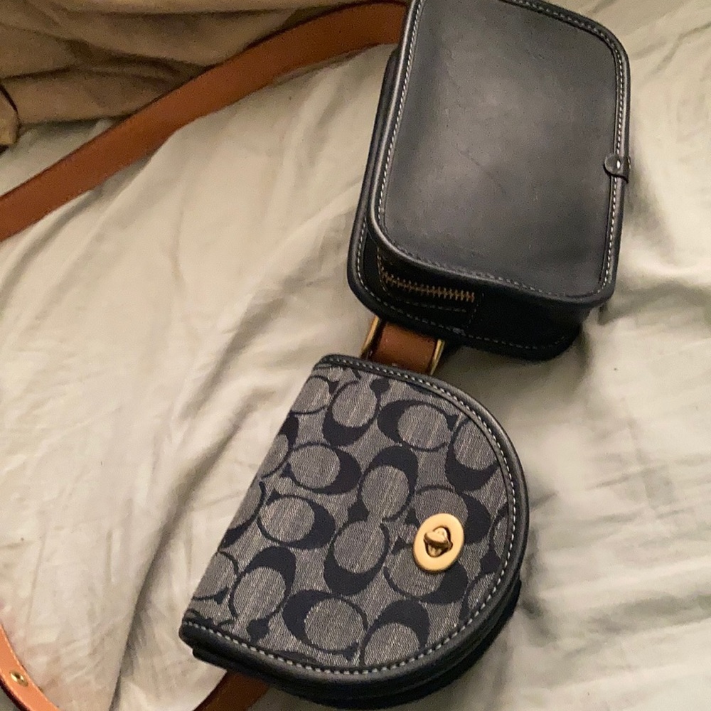 Coach shoulder/ belt bag
